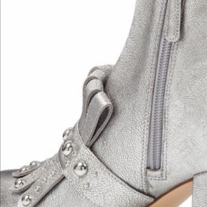 qamile block heel booties